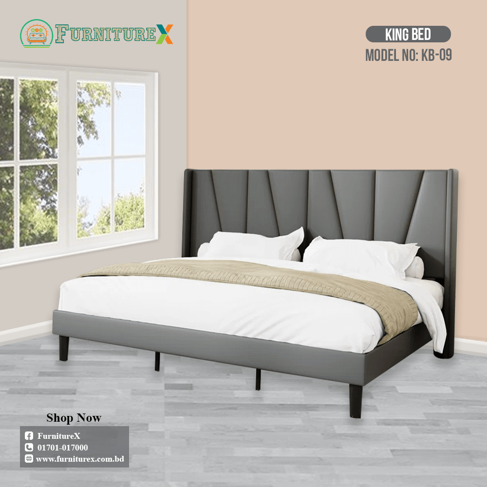 King Size Bed Price in Bangladesh (09) 2 King Bed KB 09