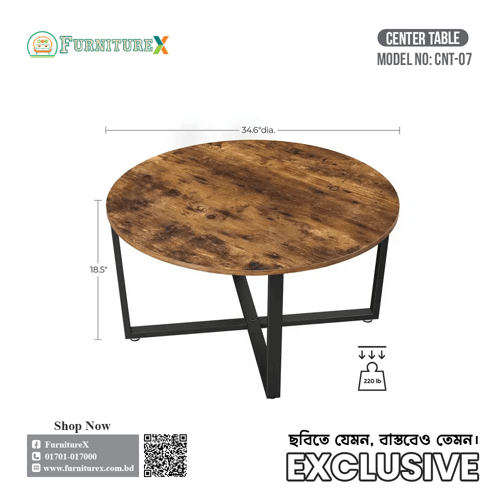 Center Table Price In Bangladesh (7) 3 Center Table CNT 07