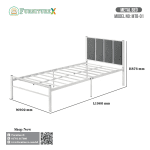 Metal Bed 01 - Image 3