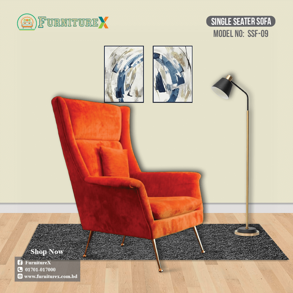 Single Seater Sofa 09 2 Single Seater Sofa SSF 09