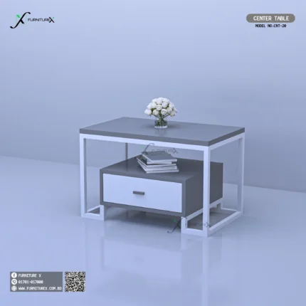 Pearlora Center Table With Drawer Cet20 (5)